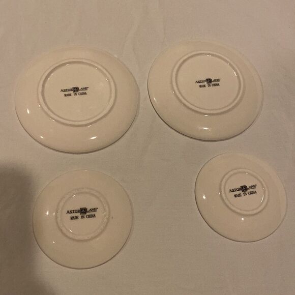 Astor Lane Dillard’s Vintage 15 piece Floral Porcelain Play Mini Tea Set EUC - Picture 7 of 16